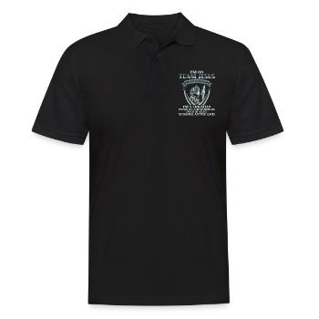I am part of the team Jesus I am a believer Christian God - Men's Polo Shirt - black - Front - Kai (181cm)