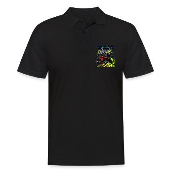 Conducteur de voiture RC! Né naturellement RC Driver Racer! - Polo Homme - noir - Devant - Kai (181cm)