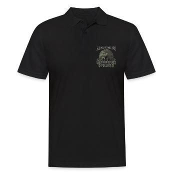 Film underground, Cinéma indépendant, Horreur - Polo Homme - noir - Devant - Kai (181cm)