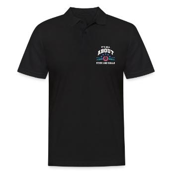 Billard Billard Billard Club de billard Club de billard - Polo Homme - noir - Devant - Kai (181cm)
