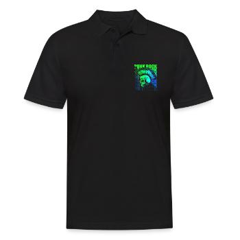 Punk Rock Pogo Anarchie Punks Punk Rocker Punk - Polo Homme - noir - Devant - Kai (181cm)