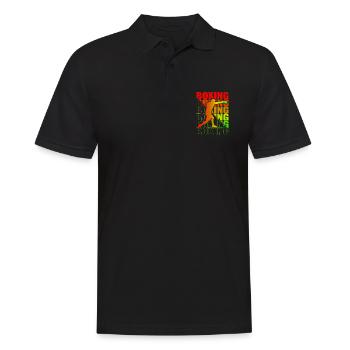 Boxen Arts Martiaux Boxe Boxe Club Boxer - Polo Homme - noir - Devant - Kai (181cm)