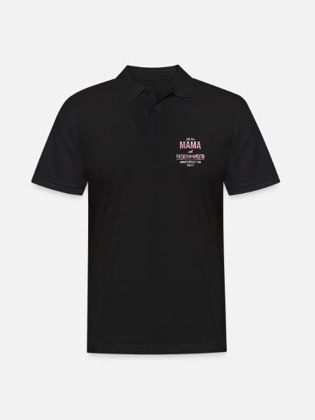 Physiotherapeut Physiotherapie - Männer Poloshirt - Schwarz
