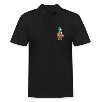 Canard Banane - Polo Homme - noir - Devant - Kai (181cm)