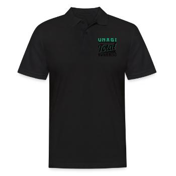 UNAGI Total Awareness - Polo Homme - noir - Devant - Kai (181cm)