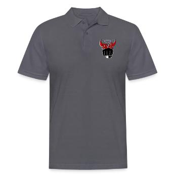 Devil - Men's Polo Shirt - charcoal grey - Front - Nico (186cm)