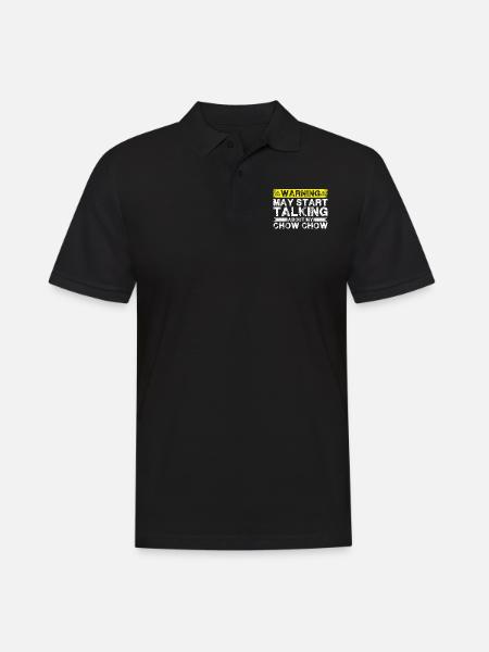 Speaking of Chow Chow - Men's Polo Shirt - black