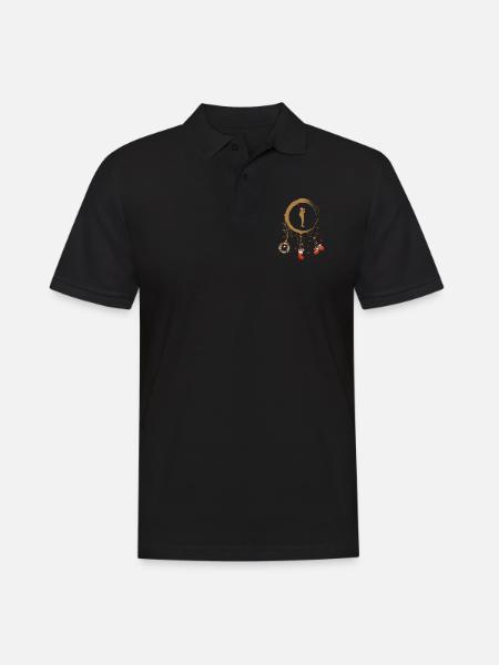 Fotograf Weihnachten Weihnachtstraumfänger - Männer Poloshirt - Schwarz