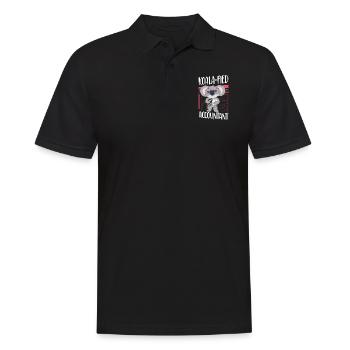 Accountant Bookkeeper Accounting - Men's Polo Shirt - black - Front - Kai (181cm)