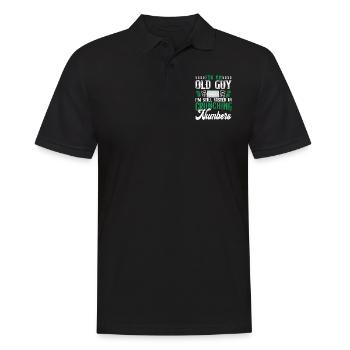 Comptable Comptable Comptable Comptabilité - Polo Homme - noir - Devant - Kai (181cm)