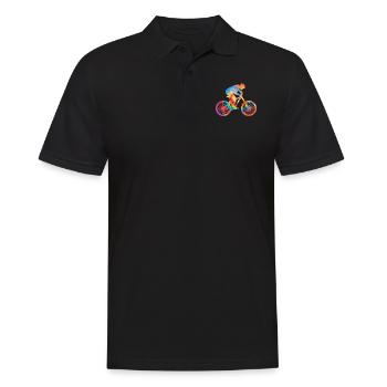 Enduro VTT VTT Équitation - Polo Homme - noir - Devant - Kai (181cm)