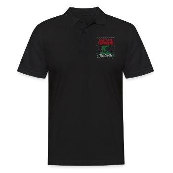Parkour Free Running Traceur Ugly - Men's Polo Shirt - black - Front - Kai (181cm)
