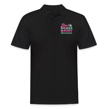Accountant Bookkeeper Marriage - Männer Poloshirt - Schwarz - Vorne - Kai (181cm)
