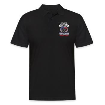 Opérateur de chariot élévateur certifié - Polo Homme - noir - Devant - Kai (181cm)