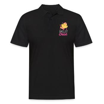 Ballet Danseuse Danse Ballerine - Polo Homme - noir - Devant - Kai (181cm)