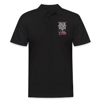 Ballet Dancer Dance Girl Ballerina - Männer Poloshirt - Schwarz - Vorne - Kai (181cm)