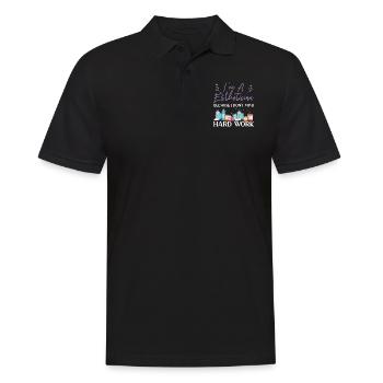 Cute Licensed Esthetician Skincare - Männer Poloshirt - Schwarz - Vorne - Kai (181cm)