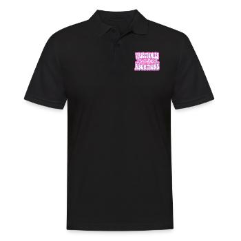 La vasectomie féministe empêche - Polo Homme - noir - Devant - Kai (181cm)