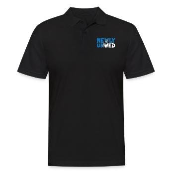 Happy Divorce Party Newly Unwed - Men's Polo Shirt - black - Front - Kai (181cm)