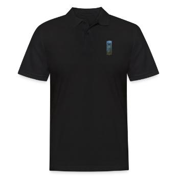Le Roi et son Ombre - Design avec Couronne - Polo Homme - noir - Devant - Kai (181cm)