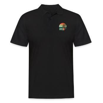 Garden Alchemist Retro Tomato - Men's Polo Shirt - black - Front - Kai (181cm)