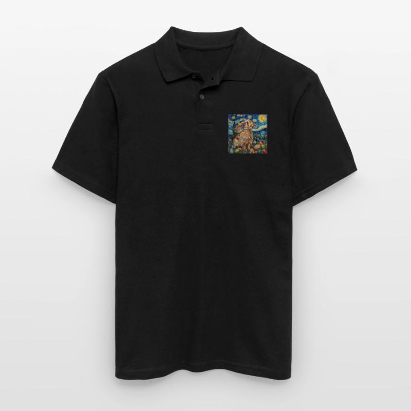 easter bunny, easter, bunny, happy easter, easter eggs Men's Polo Shirt
