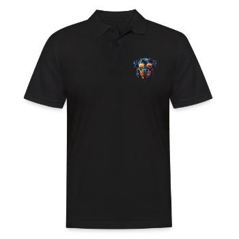 Chien Rottweiler - Polo Homme - noir - Devant - Kai (181cm)