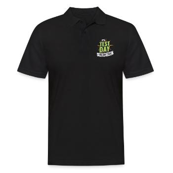 Funny Testing Teacher Preschool Teacher - Männer Poloshirt - Schwarz - Vorne - Kai (181cm)