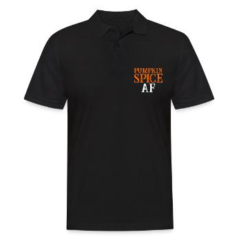 Épices de citrouille Af - Polo Homme - noir - Devant - Kai (181cm)