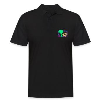Brocoli Bad Boy - Polo Homme - noir - Devant - Kai (181cm)