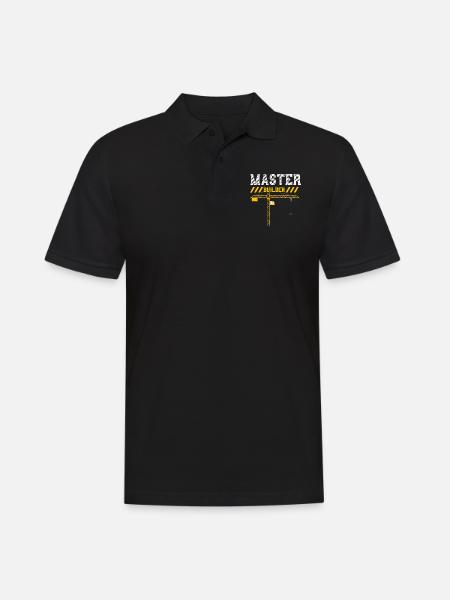Master Builder - Men's Polo Shirt - black