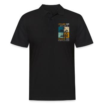 Chaise de plage d’eau de mer sauveteur - Polo Homme - noir - Devant - Kai (181cm)