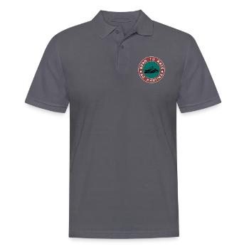 Kart Karting Kartfahrer - Polo Homme - charbon - Devant - Nico (186cm)