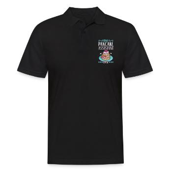 Meilleur assistant de crêpes de tous les temps - Polo Homme - noir - Devant - Kai (181cm)