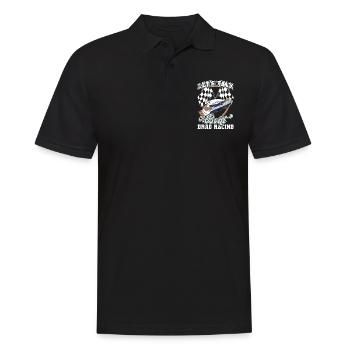 Let's talk about Drag Racing - Drag Boat Racing - Men's Polo Shirt - black - Front - Kai (181cm)