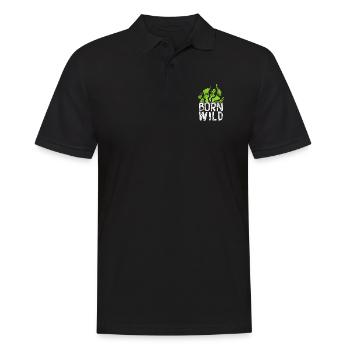 Animal safari - Polo Homme - noir - Devant - Kai (181cm)