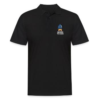 Born to ski - Polo Homme - noir - Devant - Kai (181cm)