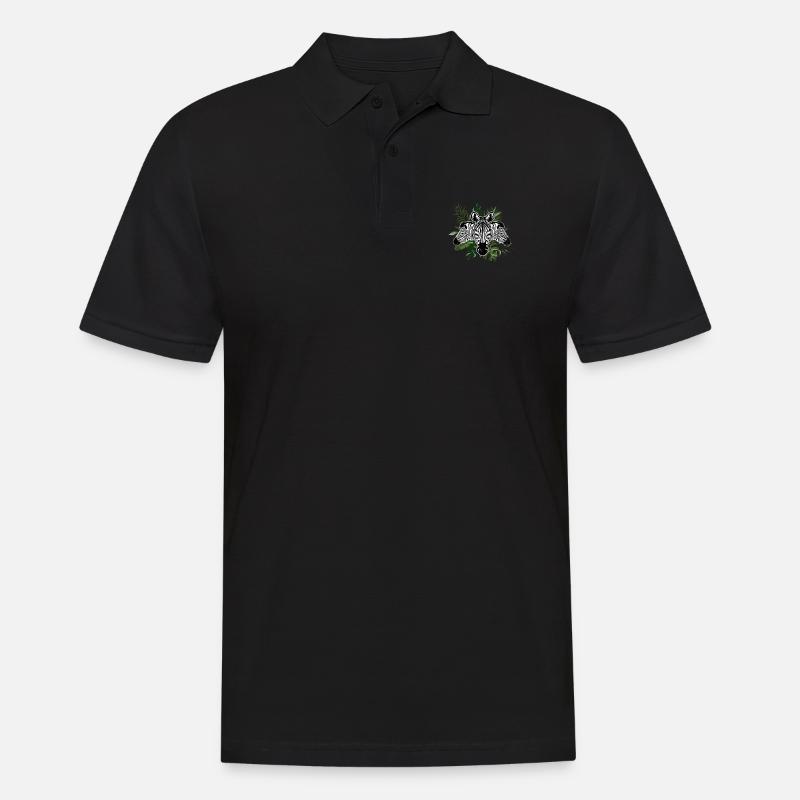 Zebra pony gift - Men's Polo Shirt - black