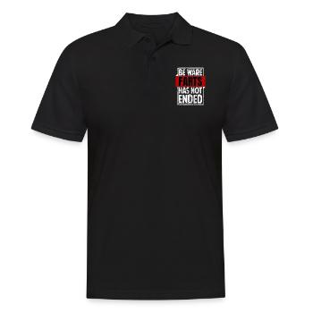Drôle de pet disant ironie Sarcasme - Polo Homme - noir - Devant - Kai (181cm)