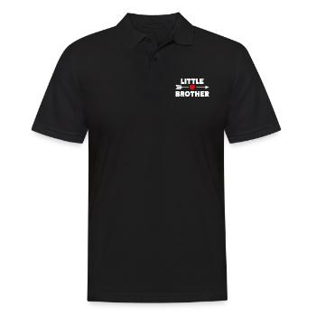 PETIT FRÈRE FRÈRE Et sœur Coeur - Polo Homme - noir - Devant - Kai (181cm)