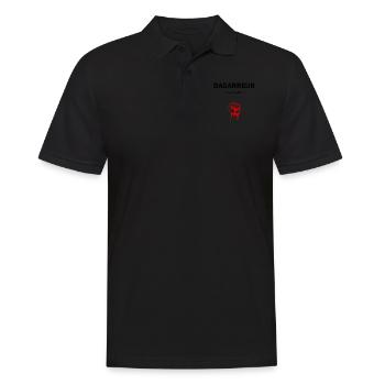 Bagarreur a temps plein - Polo Homme - noir - Devant - Kai (181cm)
