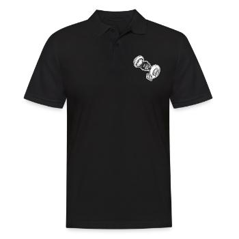 Turbo Tuning Turbolader Boost Autotuning - Männer Poloshirt - Schwarz - Vorne - Kai (181cm)