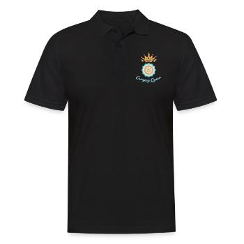 Cruising Queen Cruise Ship - Men's Polo Shirt - black - Front - Kai (181cm)
