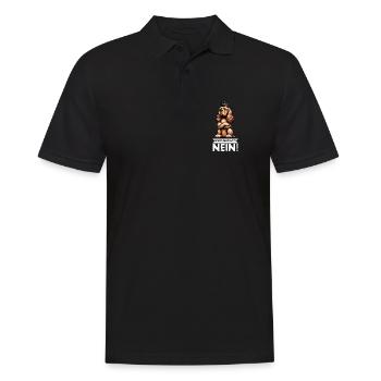 Before you ask: Cocker Spaniel Cocker Dog - Men's Polo Shirt - black - Front - Kai (181cm)