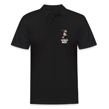 Avant de demander à Podenco Podencos Podencoliebhaber - Polo Homme - noir - Devant - Kai (181cm)