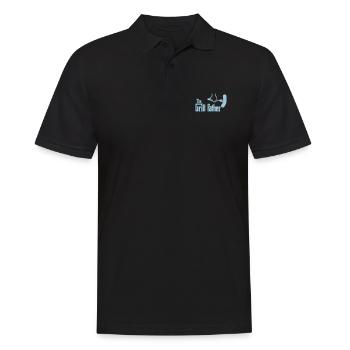 grill father - Polo Homme - noir - Devant - Kai (181cm)