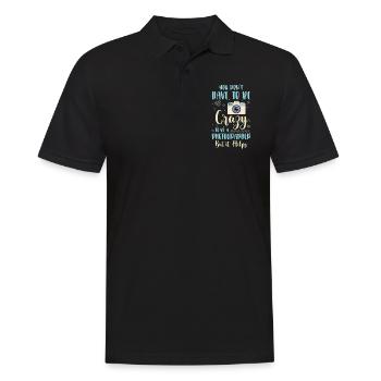 Photographe Photographie Objectif Appareil photo numérique - Polo Homme - noir - Devant - Kai (181cm)