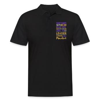 Constellation d’astrologie de novembre du Sagittaire - Polo Homme - noir - Devant - Kai (181cm)