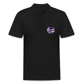 Îles Caïmanes - Polo Homme - noir - Devant - Kai (181cm)