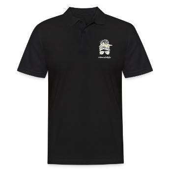 Femme de ménage Ménage - Polo Homme - noir - Devant - Kai (181cm)